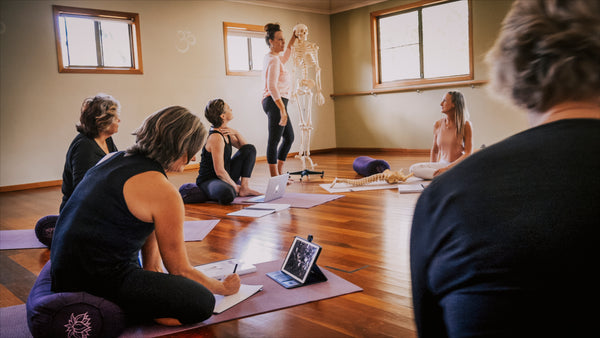 Online adaptive yoga training for students and teachers